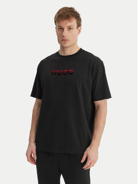 HUGO HUGO Camiseta Gradient 50556667 Negro Regular Fit