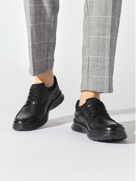 Clarks Туфлі Clarks Cotrell Edge 261373857 Чорний
