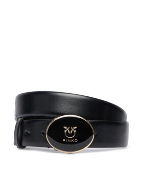 PINKO Cintura PINKO Round Enamel H2,8 Belt 20252 PLT01 105478.A2QL Nero