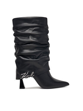 KARL LAGERFELD Členková obuv KARL LAGERFELD Debutante KL32085 Čierna