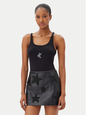One Teaspoon One Teaspoon Топ Fine 26605 Чорний Slim Fit