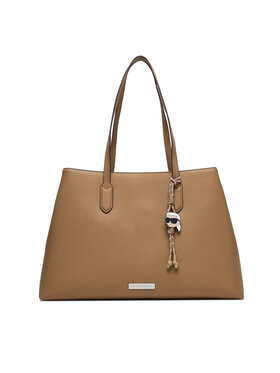 KARL LAGERFELD Kabelka KARL LAGERFELD B1W30001 Hnedá