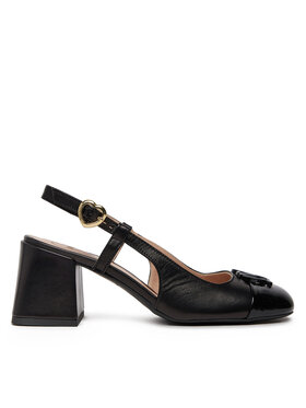 LOVE MOSCHINO Lodičky LOVE MOSCHINO JA10117G1MIE300A Čierna