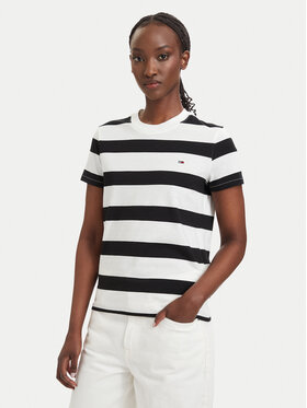 Tommy Jeans Tommy Jeans Camiseta Flag DW0DW23801 Negro Regular Fit