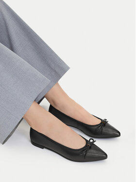 Lasocki Baleríny Lasocki CEO-RST-ROSE-75 Čierna
