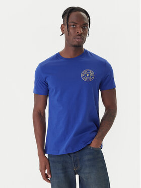 Versace Jeans Couture Versace Jeans Couture Camiseta 79GAHT00 CJ00T Azul Regular Fit