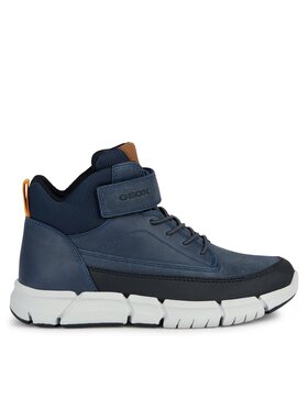 Geox Stiefel Geox J Flexyper Boy J369BA 0CLFU C4002 M Dunkelblau