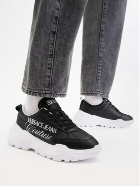Versace Jeans Couture Снікерcи Versace Jeans Couture 80VA3SC1 ZPB69 899 Чорний