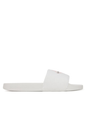 Calvin Klein Jeans Iešļūcenes Calvin Klein Jeans Slide Monogram Wn Logo Ck YW0YW01967 Balts