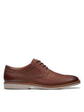 Clarks Polobotky Clarks Atticus LTLace 26172070 Hnědá