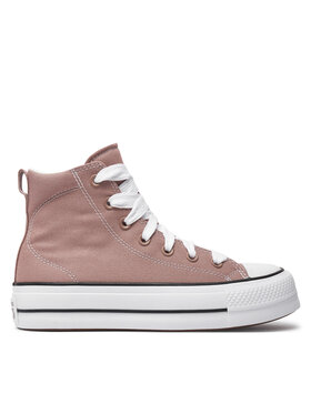 Converse Plátenky Converse Chuck Taylor All Star Padded Lift Platform A11536C Hnedá