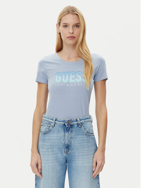 Guess Guess Футболка W5GI14 J1314 Голубий Regular Fit