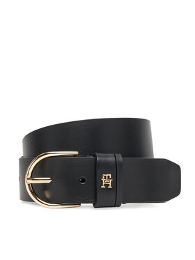 Tommy Hilfiger Dámsky opasok Tommy Hilfiger Essential Effortless 3.5 AW0AW17757 Čierna