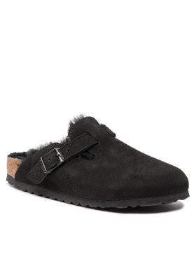 Birkenstock Naminės šlepetės Birkenstock Boston Vl/Shearling 0259883 Juoda