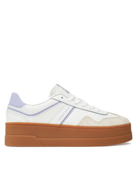 Tommy Jeans Sneakersy Tommy Jeans The Greenwich Flatform EN0EN02807 Écru