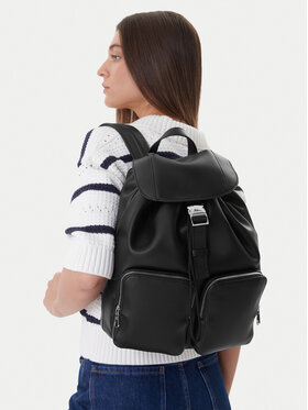 Calvin Klein Rucksack Calvin Klein Webbing Strap Flap LV04F3590G Schwarz