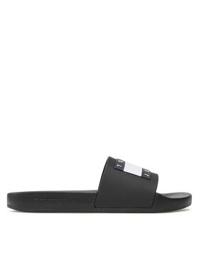 Tommy Jeans Чехли Tommy Jeans Pool Slide Ess EM0EM01191 Черен