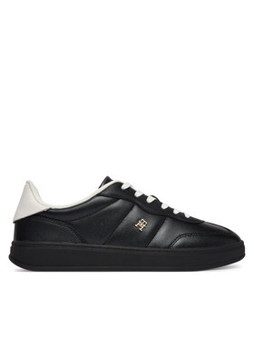 Tommy Hilfiger Sneakers Tommy Hilfiger Th Heritage Shiny Sneaker FW0FW09179 Schwarz
