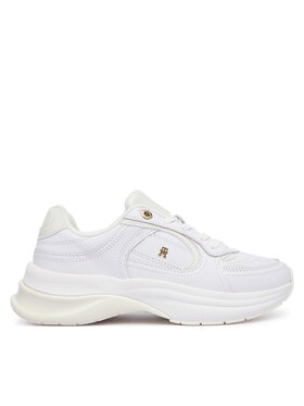 Tommy Hilfiger Sneakersy Tommy Hilfiger Th Chic Runner Sneaker FW0FW09414 Bílá