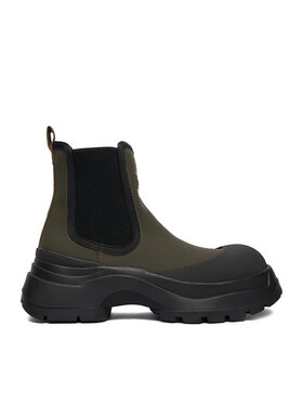 Hunter Kotníková obuv s elastickým prvkem Hunter CEO-SX2405-1 Khaki