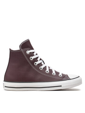 Converse Plátenky Converse Chuck Taylor All Star Faux Leather A08639C Hnedá