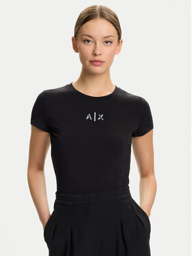 Armani Exchange Armani Exchange Camiseta XW001382 AF16294 UC001 Negro Slim Fit