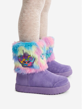 FURBY Śniegowce FURBY CEO-BIC-AW25-133FUR Fioletowy
