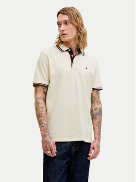 Jack & Jones Jack & Jones Polo Paulos 12136668 Crema Regular Fit