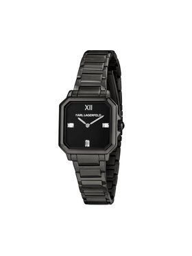 KARL LAGERFELD Hodinky KARL LAGERFELD R0553102504 Čierna