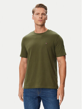Tommy Hilfiger Tommy Hilfiger Camiseta Ess Seasonal MW0MW39995 Caqui Regular Fit
