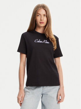 Calvin Klein Jeans Calvin Klein Jeans Camiseta Classic Logo LV047C854G Negro Regular Fit