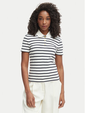 Tommy Hilfiger Tommy Hilfiger Polo WW0WW49252 Blanco Slim Fit