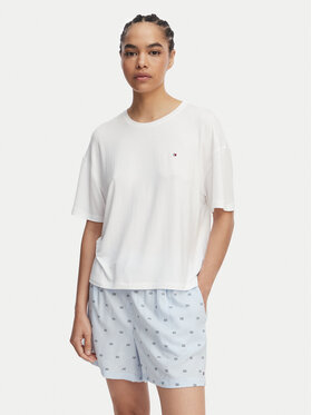 Tommy Hilfiger Tommy Hilfiger Pijama UW0UW06328 Blanco Regular Fit