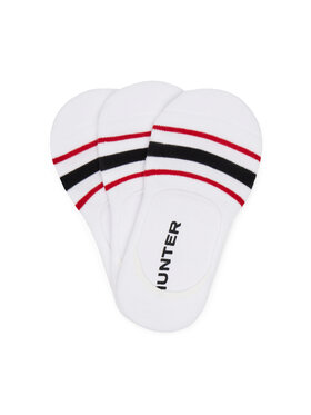 Hunter Členkové ponožky Hunter AS_HUNTER_03S_SS25 (3-PACK) Biela