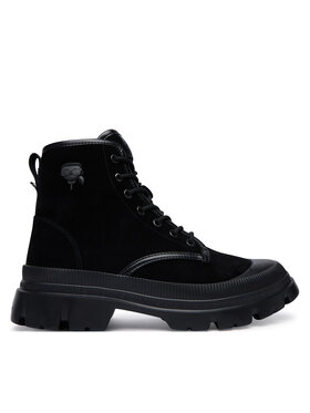 KARL LAGERFELD Черевики KARL LAGERFELD Trekka Mens Nft KL25252 Чорний