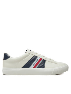 Jack & Jones Sneakersy Jack & Jones 12257789 Biela