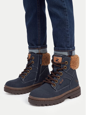 Beverly Hills Polo Club Зимни обувки Beverly Hills Polo Club EO-CS6715-02 Тъмносин