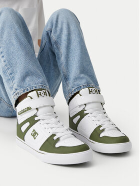 DC Shoes Снікерcи DC Shoes EO-PURE HI TOP EV BOYS DC01795301 Білий