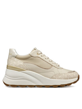 Geox Sneakersy Geox D45WAA 08504 C1122 Écru