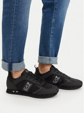 EA7 Emporio Armani Снікерcи EA7 Emporio Armani 7X000337 AF18613 MZ186 Чорний