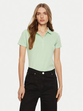 Guess Guess Поло W5RP47 KARS2 Зелений Regular Fit