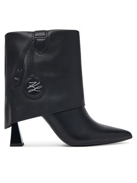 KARL LAGERFELD Členková obuv KARL LAGERFELD Debutante KL32045A Čierna
