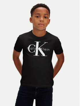 Calvin Klein Jeans Calvin Klein Jeans Camiseta Monologo LV1CKSJA33 Negro Regular Fit