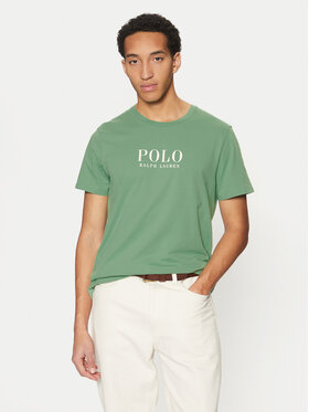 Polo Ralph Lauren Polo Ralph Lauren T-shirt 714899613017 Zelena Regular Fit