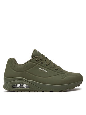 Skechers Снікерcи Skechers Uno - Stand On Air 52458/DKGR Зелений