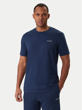 Guess Guess Camiseta Z6RI17 I3Z14 Azul marino Regular Fit