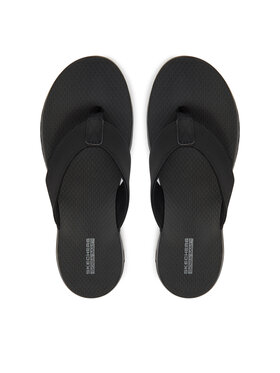 Skechers Čības uz pirksta Skechers On-The-Go 600-Vacay 140702/BBK Melns