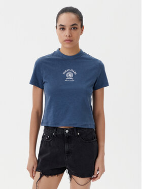 Tommy Jeans Tommy Jeans T-shirt Varsity DW0DW20317 Blu scuro Regular Fit