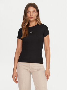 Guess Jeans Guess Jeans Camiseta W5BP45 KA0H1 Negro Slim Fit