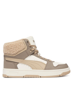 Puma Сникърси Puma Rebound Slam Mid Cozy Jr 407728 01 Сив